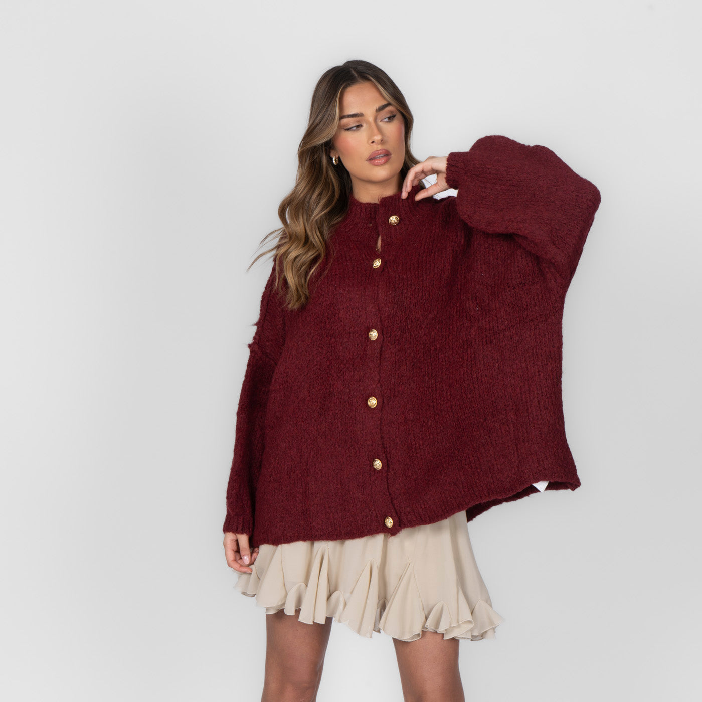 Oversized Cardigan "CozyGlam"