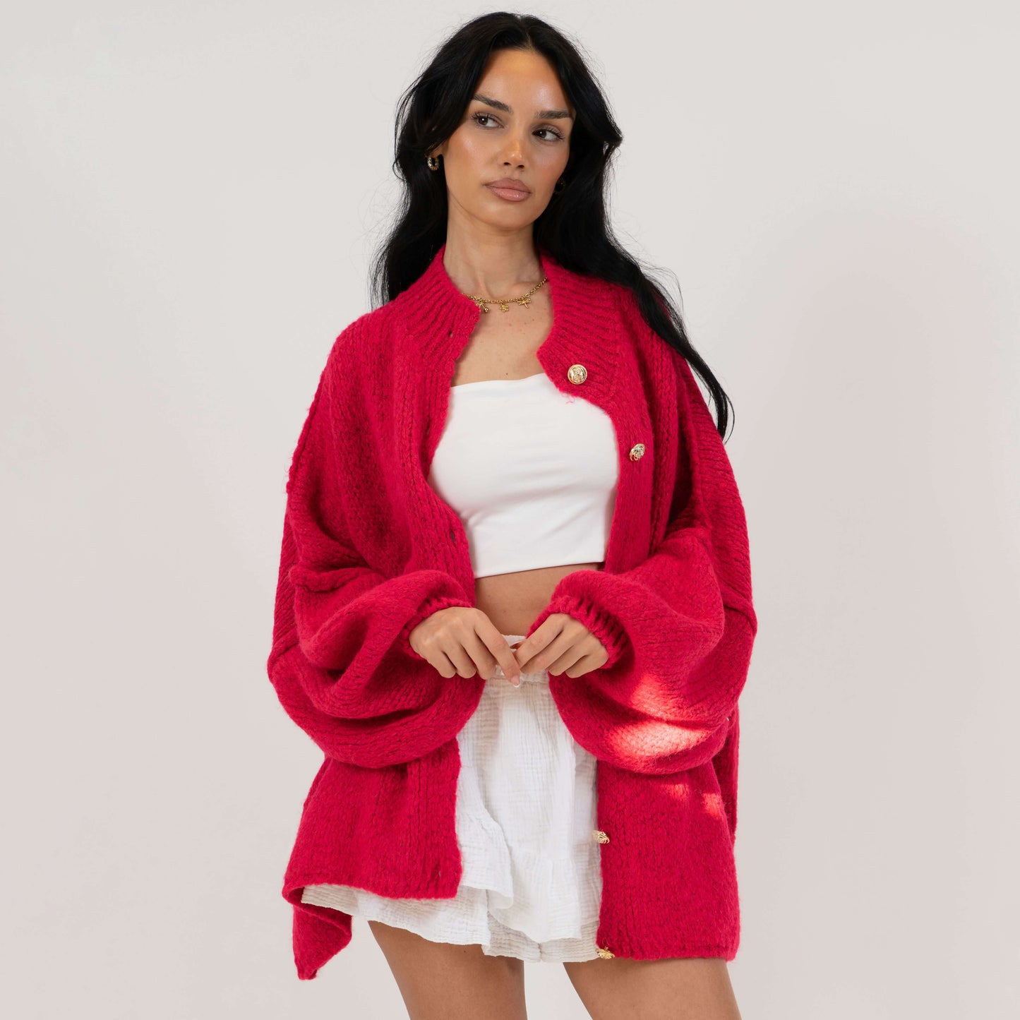 Oversized Cardigan "CozyGlam"