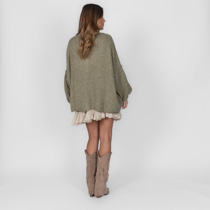 Oversized Cardigan "CozyGlam"