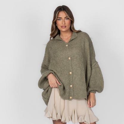 Oversized Cardigan "CozyGlam"
