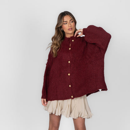 Oversized Cardigan "CozyGlam"