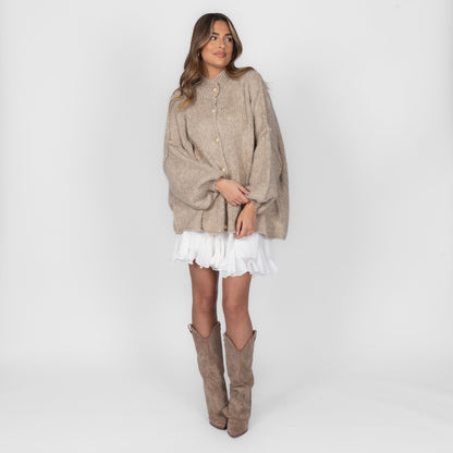 Oversized Cardigan "CozyGlam"
