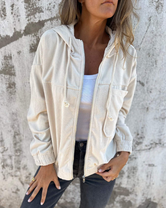 Leonie |  Lässige Kapuzenjacke