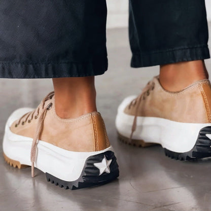 Elisa™ - Plattform-Sneaker aus Leder