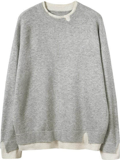 Kaia™ | Stilvoller Farbblock-Pullover