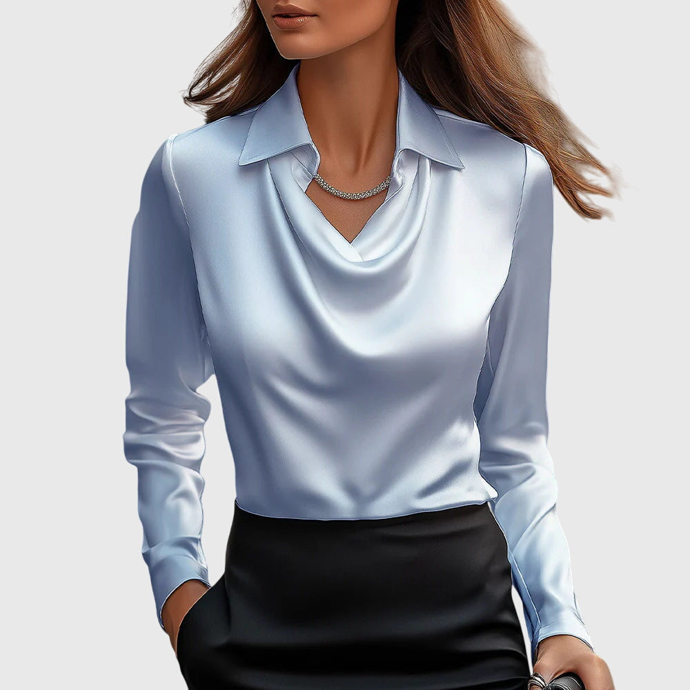 Brooklyn™ | Elegante Satinbluse