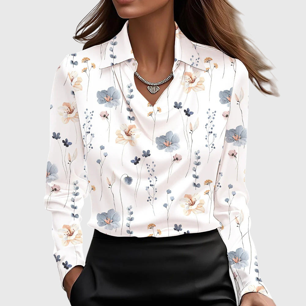 Brooklyn™ | Elegante Satinbluse