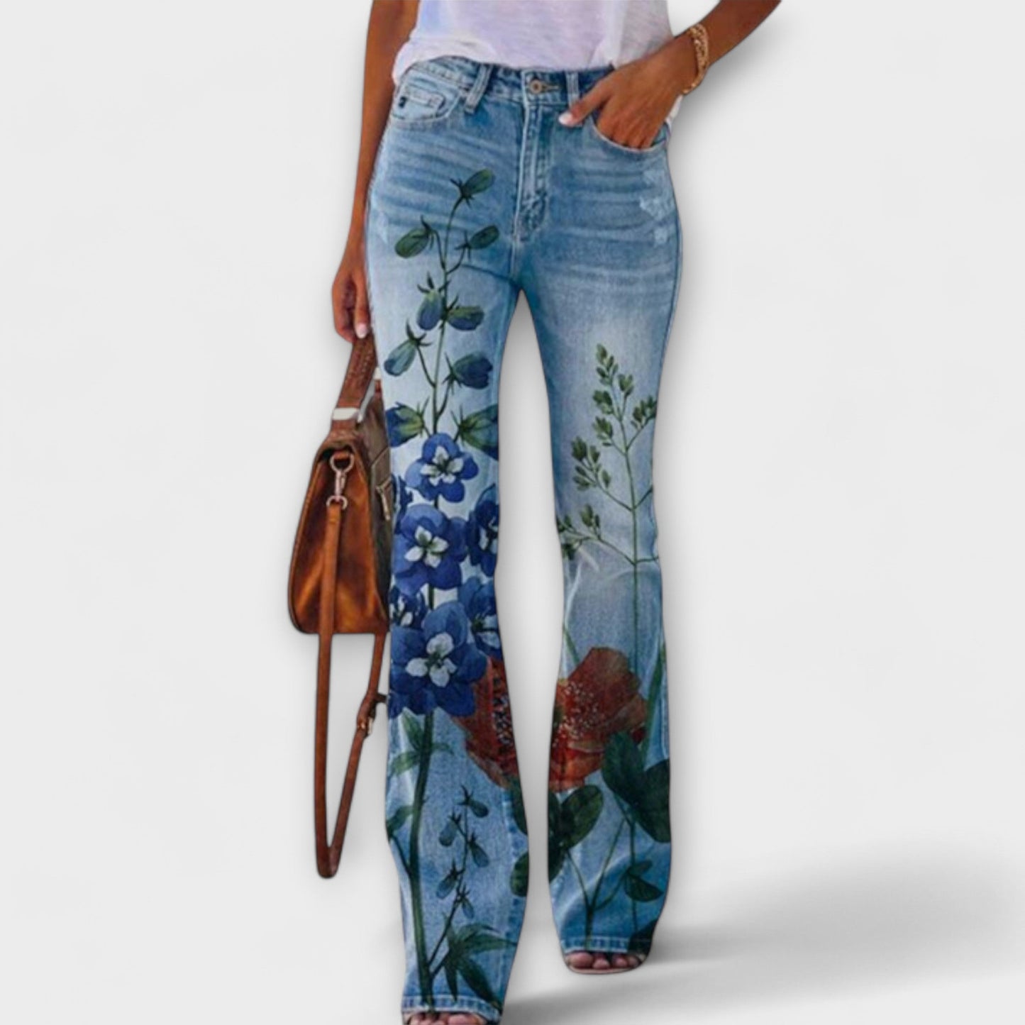 Caroly - Hose mit Blumen