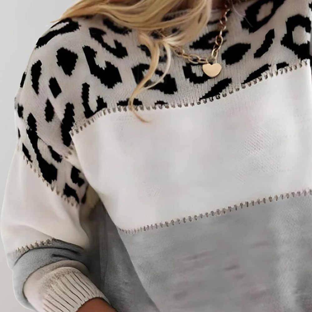 Tamsin | Schicker Leopardenpullover