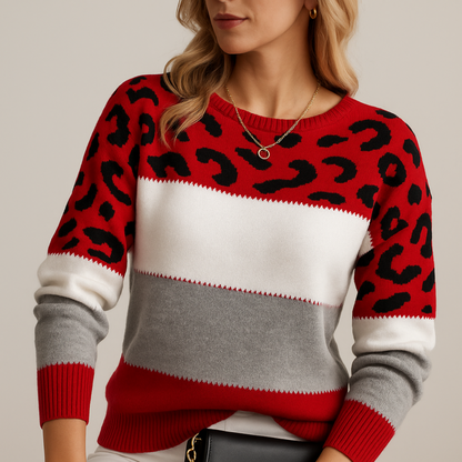 Tamsin | Schicker Leopardenpullover