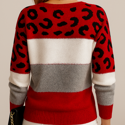 Tamsin | Schicker Leopardenpullover
