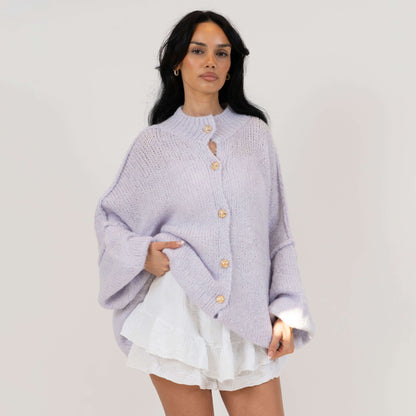 Oversized Cardigan "CozyGlam"