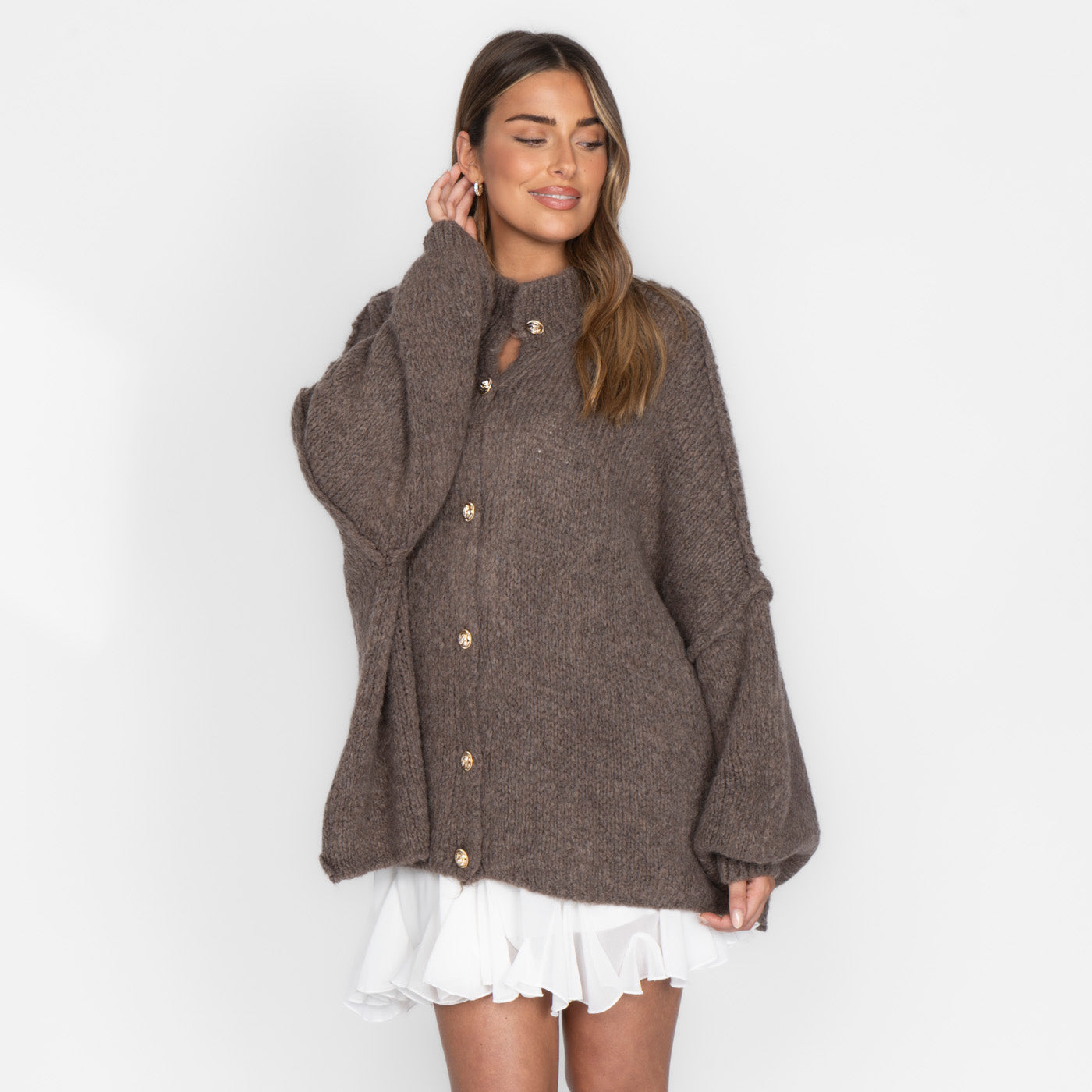 Oversized Cardigan "CozyGlam"
