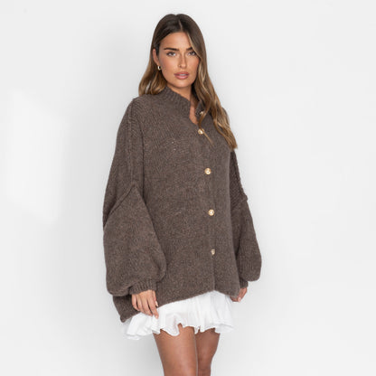 Oversized Cardigan "CozyGlam"