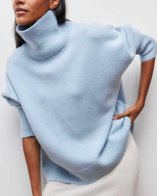 Evy – Rollkragenpullover im Relaxed Fit