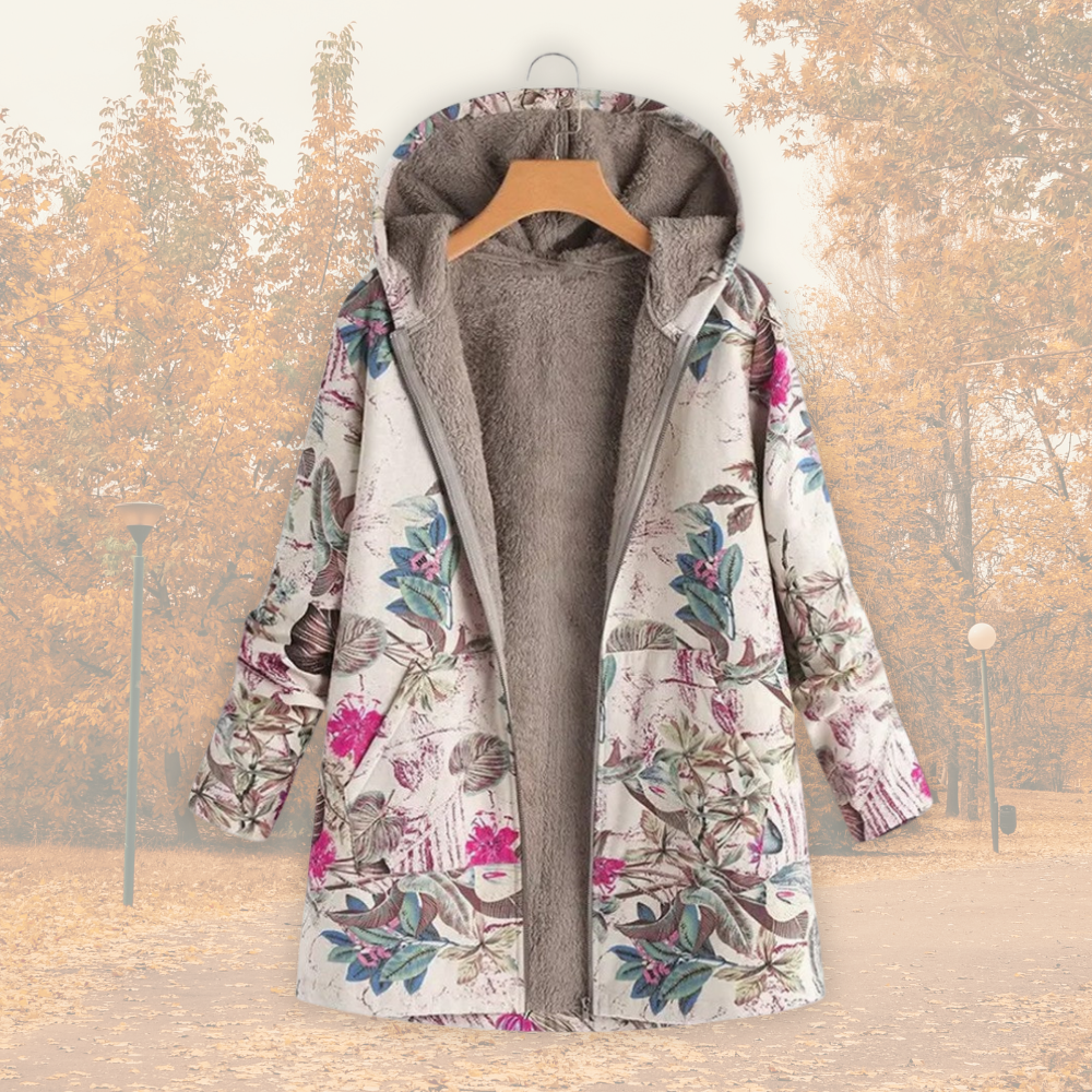 Zoe | Warme Jacke mit Fleece-Futter
