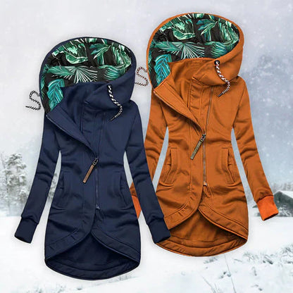 Ute™ | Elegante & Warme Winterstrickjacke Mit Kapuze