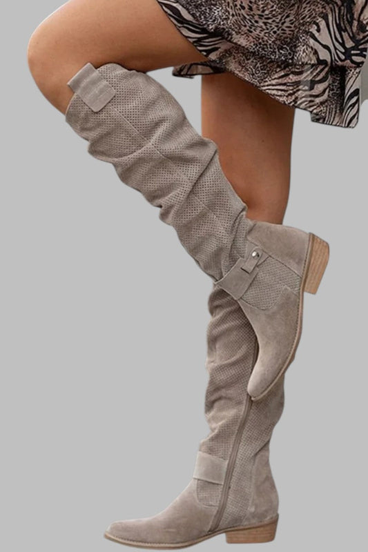 Rivani™ | Elegante kniehohe Stiefel