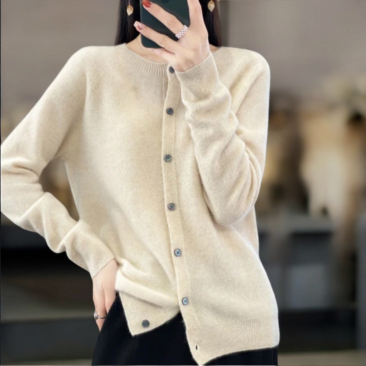 Annabel | Merinowolle Cardigans
