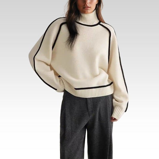 Lara | Damenpullover mit Rollkragen
