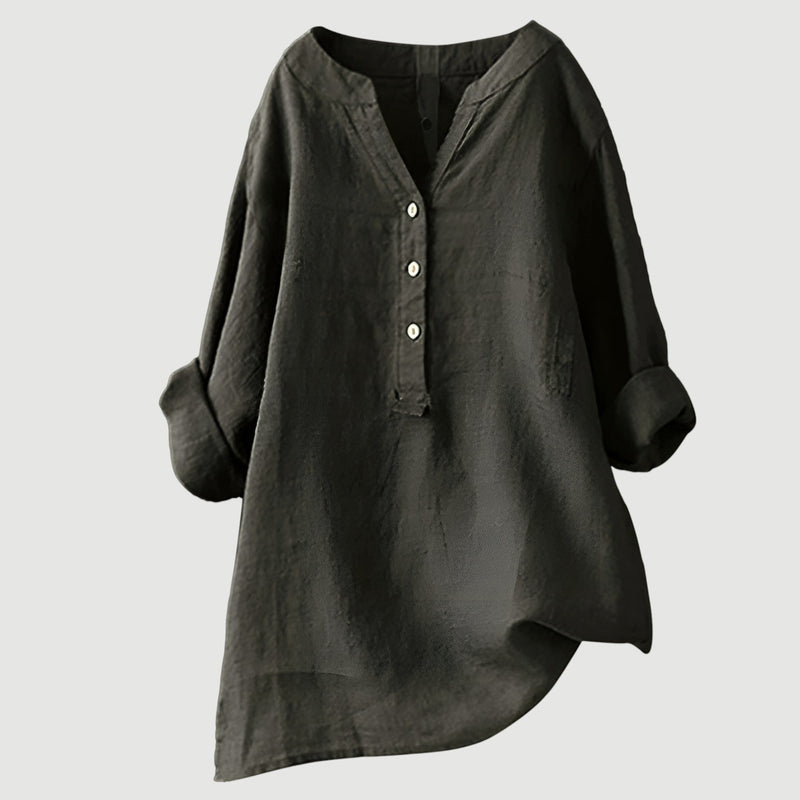 Zarina - Bequeme Leinenbluse