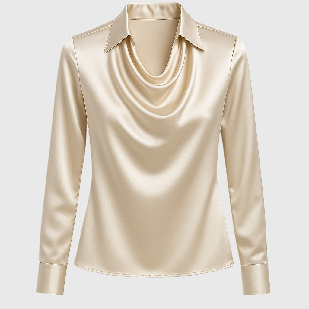 Brooklyn™ | Elegante Satinbluse