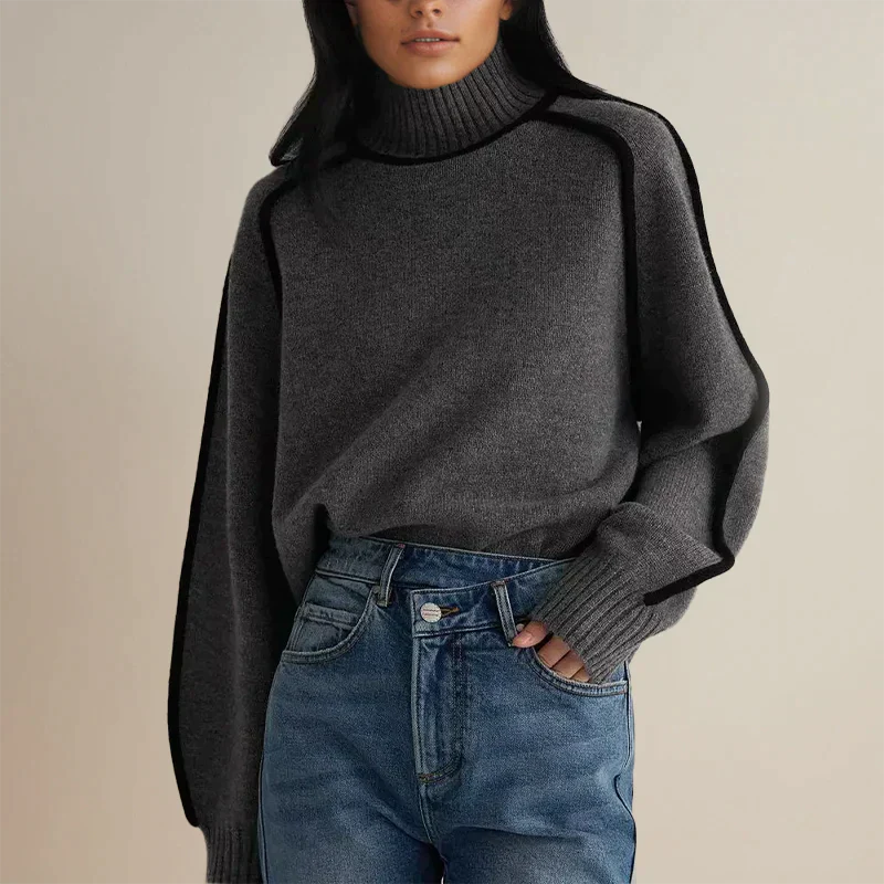 Vivienne™ | Stilvoller Rollkragenpullover