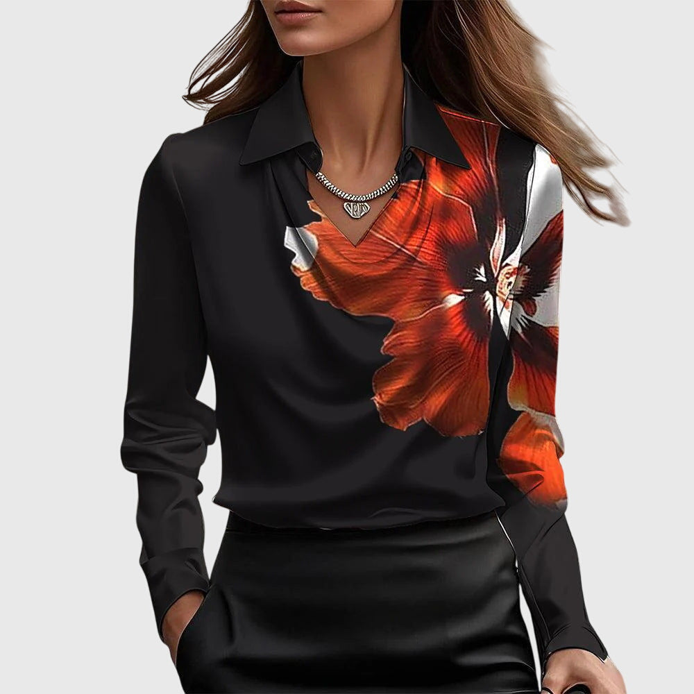 Brooklyn™ | Elegante Satinbluse
