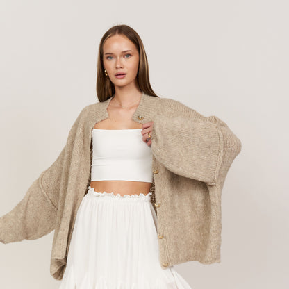 Oversized Cardigan "CozyGlam"